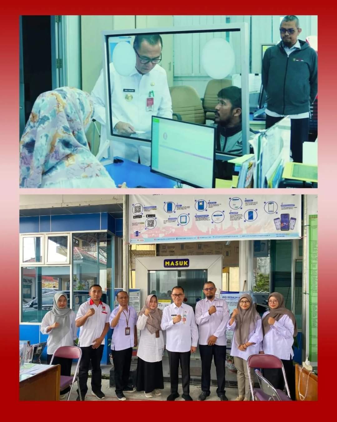 Pjs Wali Kota Bukittinggi H. Hani Syopiar Rustam Kunjungi Disdukcapil, Pastikan Layanan Masyarakat Mudah, Cepat dan Gratis