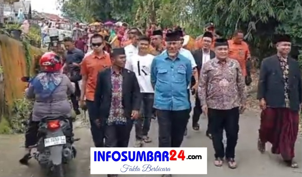 Peringati Maulud Nabi Muhammad SAW, Warga Jorong Sawah Liek Hadirkan Dua Tokoh Sumbar dan Agam