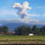 Minggu pagi Marapi Agam kembali Erupsi