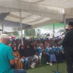 Pasca debat pamungkas KPU Bukittinggi,kampanye Paslon nomor 4 Ramlan – Ibnu di Pulai Anak air dibanjiri warga