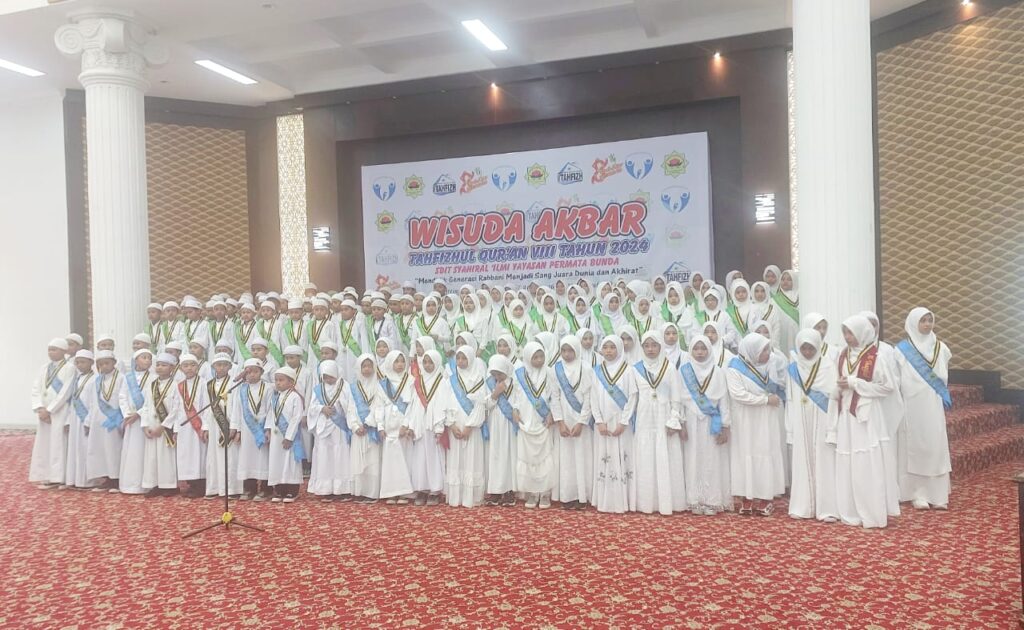 Wisuda Akhbar Tahfizul Qur’an Ke 8 Tahun 2024 SDIT Syahiral ‘Ilmi Yayasan Permata Bunda