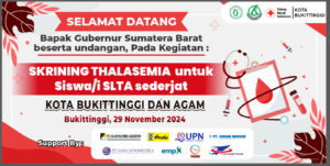Perhimpunan Dokter Spesialis Patologi Klinik Gelar Skrining Thalasemia di Bukittinggi