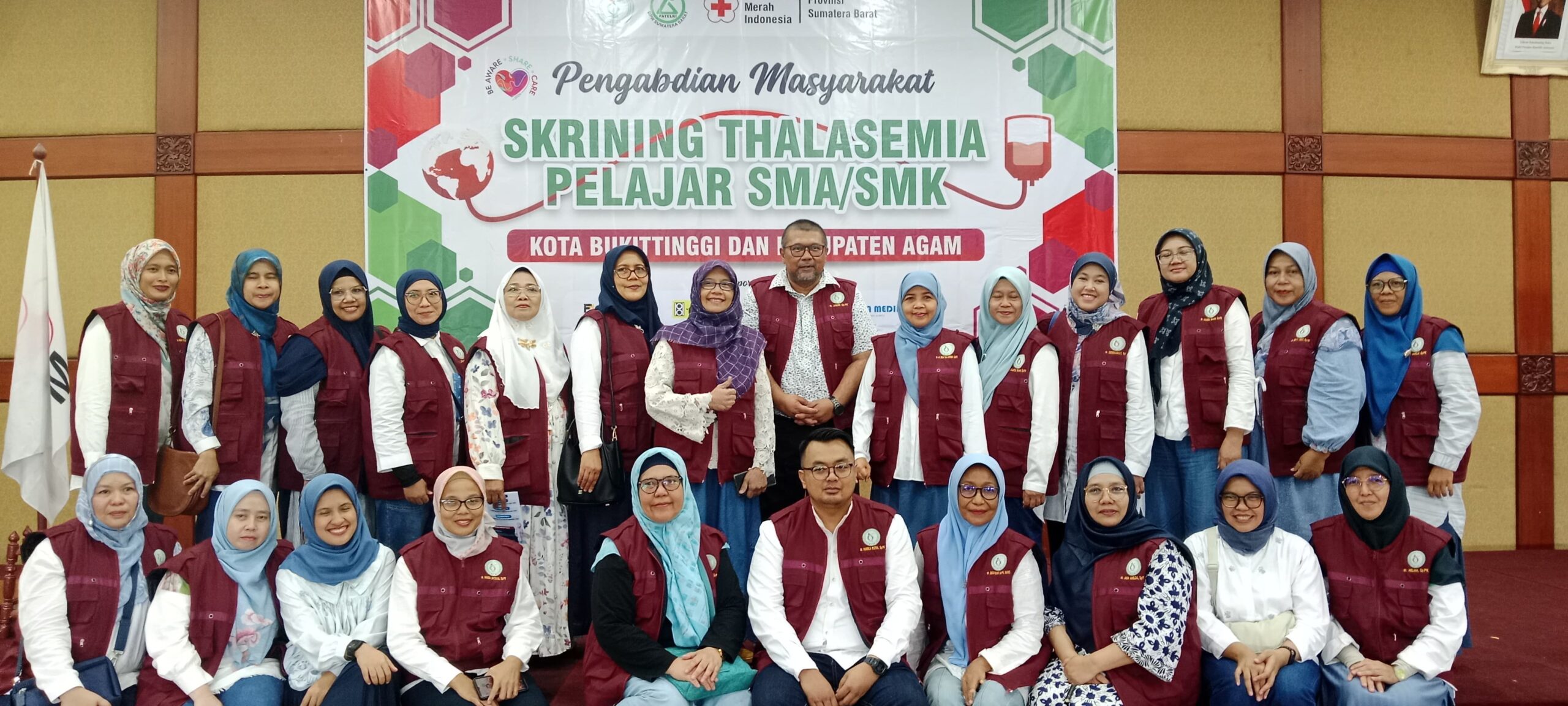 Ketua PDS Patklin Padang Dr Andri,Sp.Pk tegaskan urgensi deteksi dini pencegahan penyebaran thalasemeia