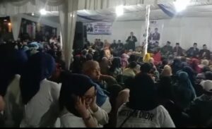 Tepis segala isu dan fitnah,warga Tengah sawah membludak janji solid dukung Ramlan-Ibnu