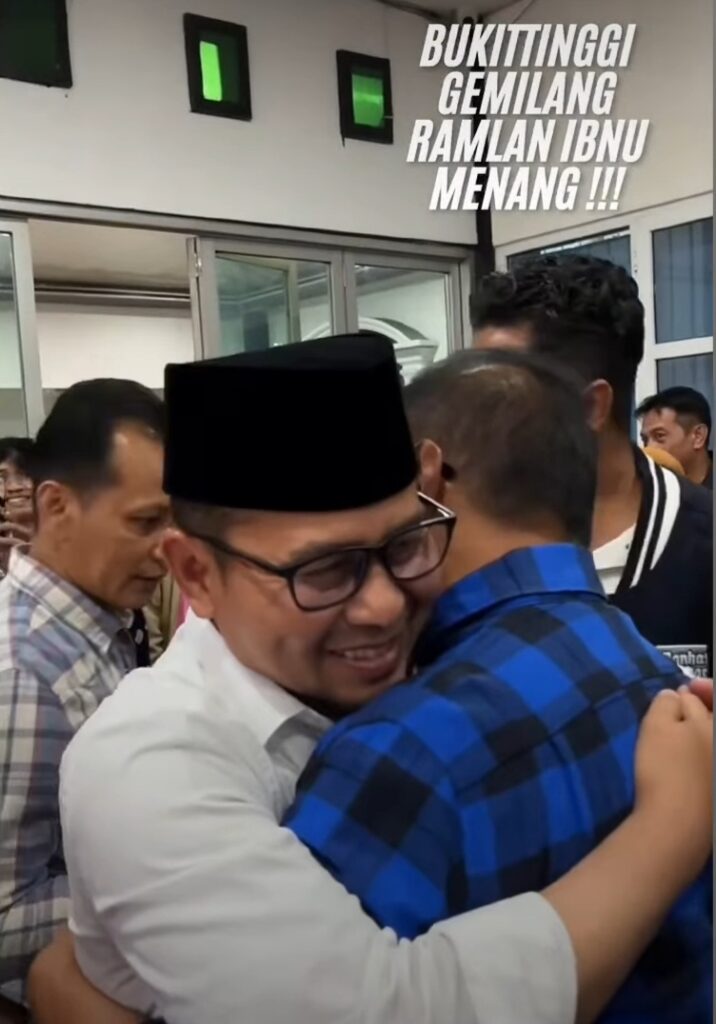 Pasca kemenangan pilkada Bukittinggi,Infosumbar24.com ucapkan selamat.”Ramlan Insya Allah bukti sosok layak calon pimpin Sumbar kedepan