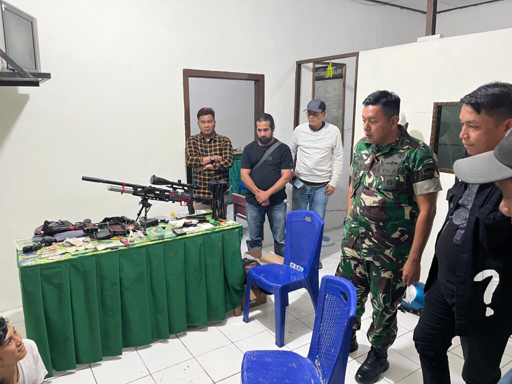 Anggota Unit Intel KODIM 0304/Agam tangkap bandar Sabu di Jalan Sutan Syahrir Bukittinggi 