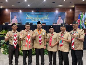 Ketua Kwartir Daerah (Kwarda 03) Sumbar lantik Pergantian Antar Waktu Dewan Kerja Daerah masa bakti 2022-2027