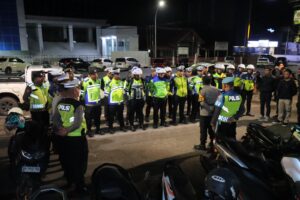 Patroli Cipta kondisi antisipasi gangguan Kamtibamas, Tim gabungan Polres Payakumbuh amankan puluhan Sepeda motor
