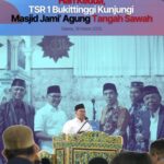 Hari kedua,Tim Safari Ramadhan 1 dipimpin Walikota kunjungi Masjid Jami’ Agung Tengah Sawah