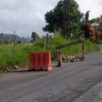 Lobang Besar Menganga Jalan Lintas Matur Hampir 8 Bulan Tidak Ada Respon Dari Pemerintah