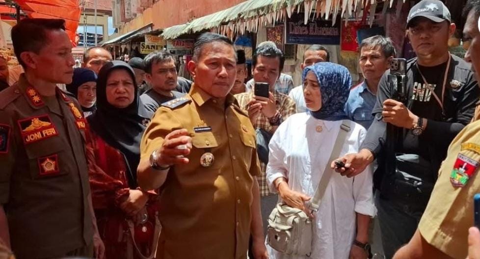 Tinjau Pasa Ateh, Wako Ramlan ; Banyak hal yang harus dibenahi