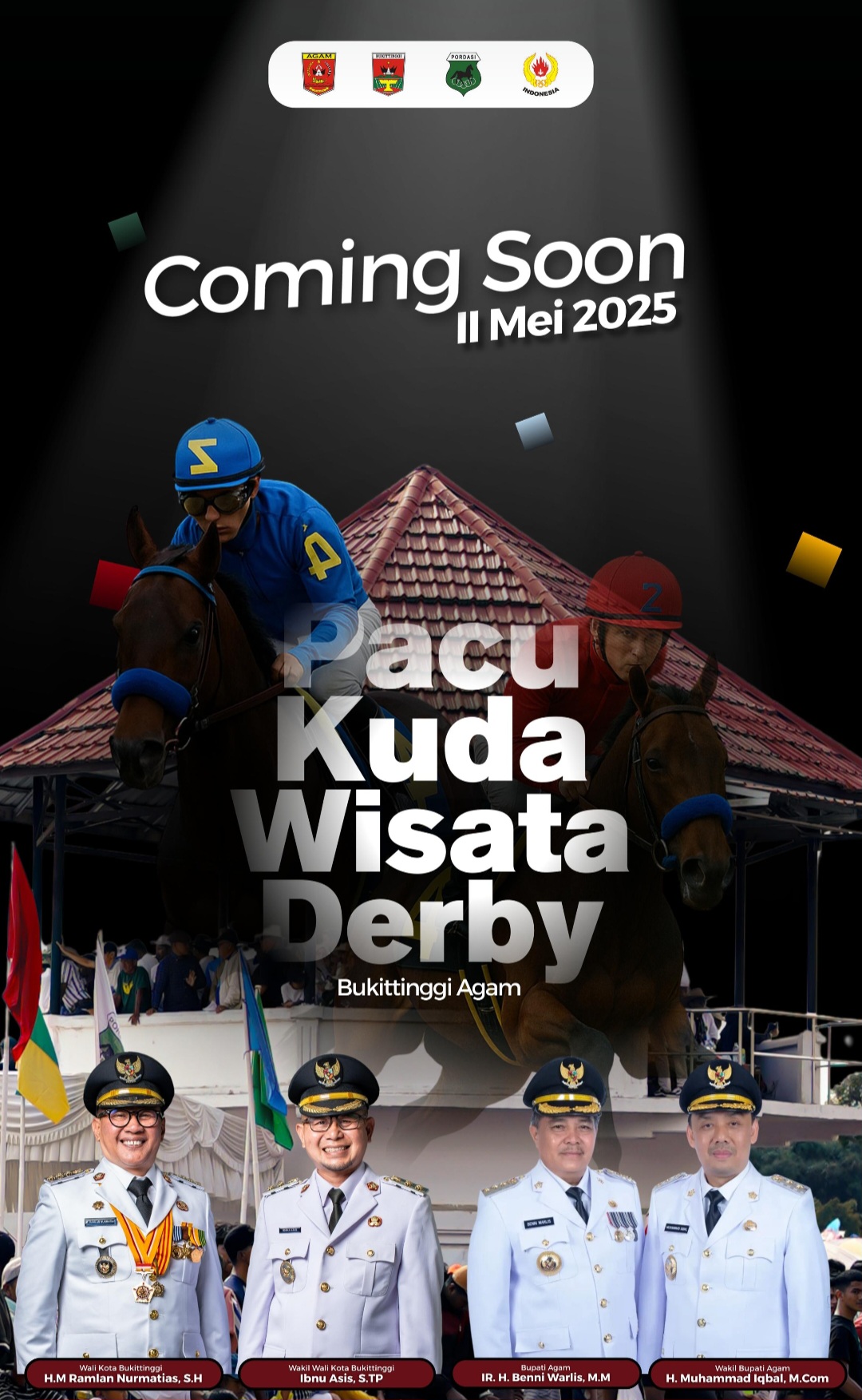 Coming Soon! Pacu Kuda Wisata Derby di Bukit Ambacang