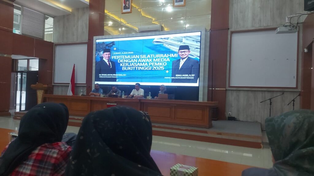 Sinergi dengan Insan Pers,Wako Ramlan ; “kita bangun kolaborasi komunikasi yang Transparansi dan beredukasi”.