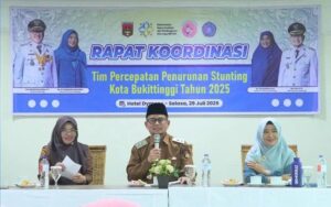 Pemko Bukittinggi Perkuat Sinergi Lintas Sektor Bahas Percepatan Penurunan Stunting