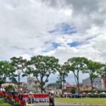 Pengibaran Bendera Pusaka Merah Putih di Bukittinggi Dalam Rangka HUT ke 80 RI
