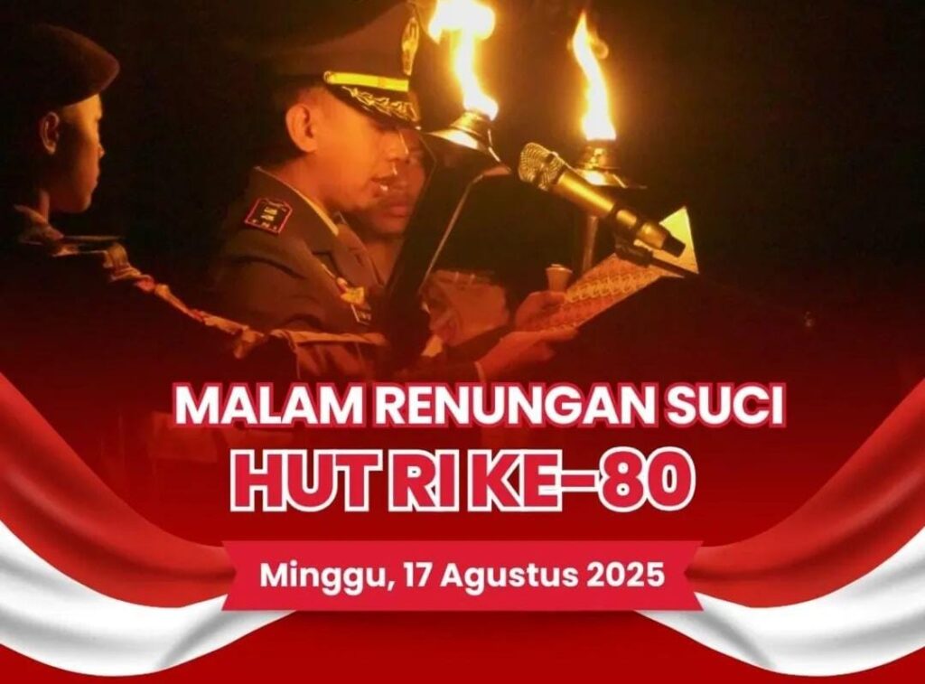 Pemerintah Kota Bukittinggi Gelar Malam Renungan Suci HUT RI Ke-80