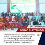 Wawako Ibnu Asis Hadiri Pelantikan Pengurus DDII Bukittinggi Periode 2025–2030