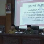 Wako Ramlan Jawab Pandangan Umum Fraksi Terkait Raperda Tentang APBD Tahun Anggaran 2025