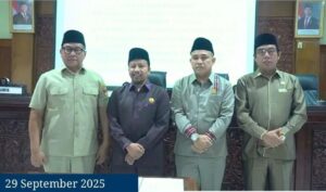 Pemko dan DPRD Bukittinggi Tandatangani Nota Persetujuan Bersama Perubahan APBD 2025 dan Ranperda Hak Keuangan dan Administratif DPRD