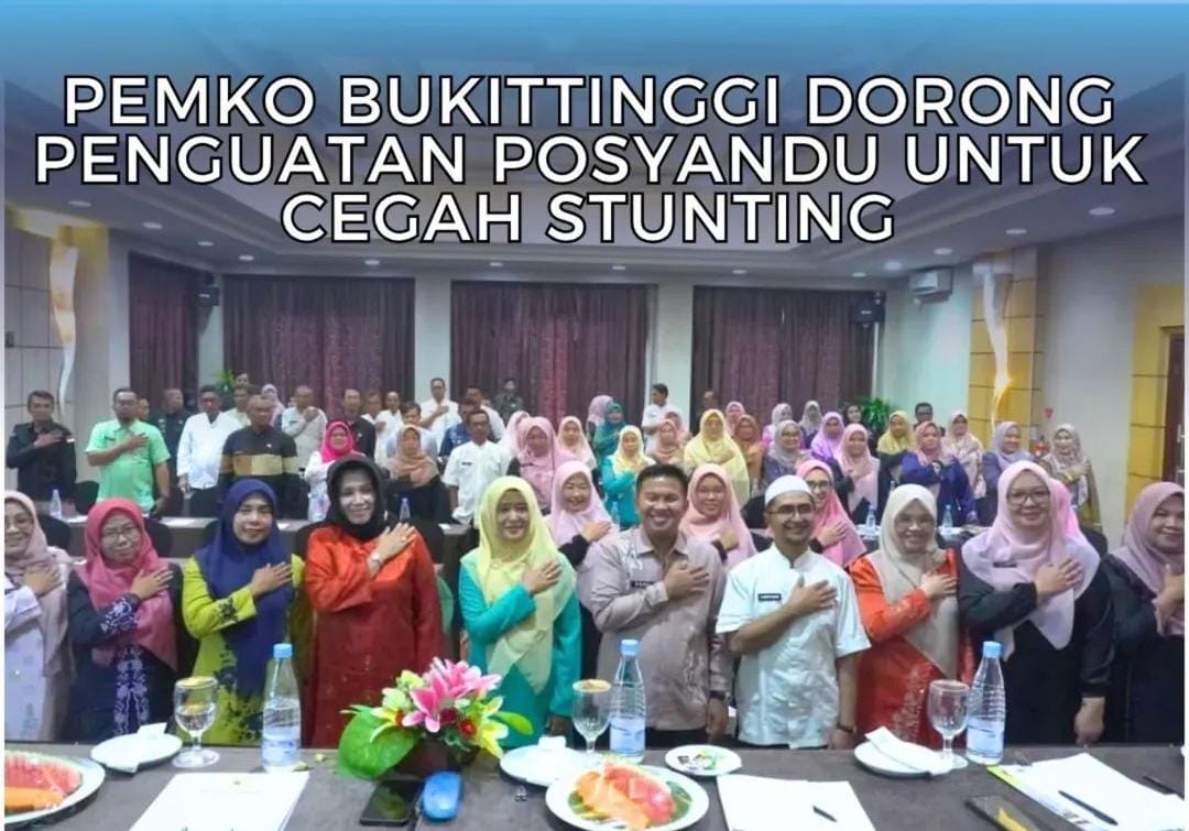 Pemko Bukittinggi Dorong Penguatan Posyandu untuk Cegah Stunting