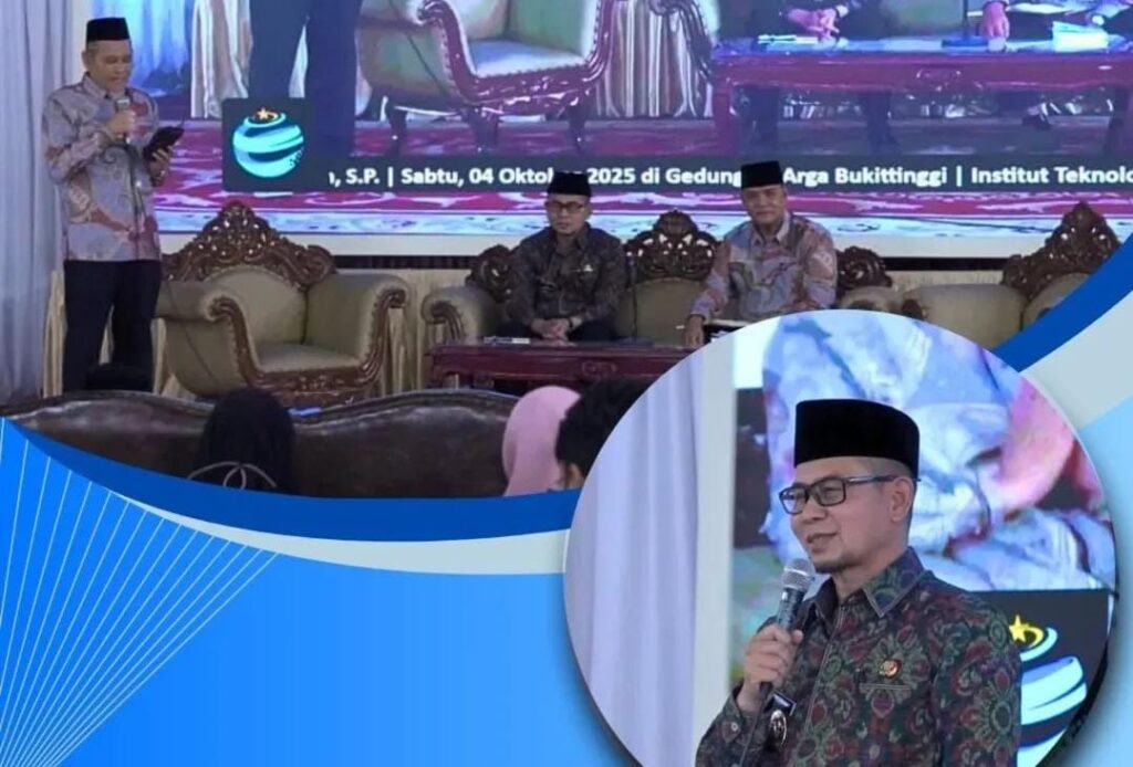Wawako Ibnu Asis Sampaikan Kuliah Umum di ITBHAS dan Apresiasi Penandatanganan MoU dengan Pemprov Sumbar
