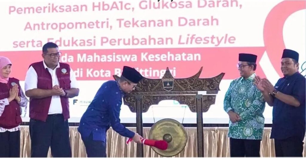 Wawako Ibnu Asis Buka Pengabdian Masyarakat PDS PatKlin, Dorong Sinergi dan Gaya Hidup Sehat di Bukittinggi