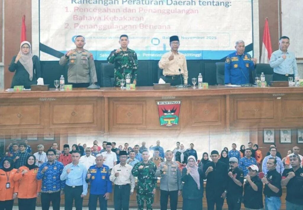 Pemko Bukittinggi Gelar Public Hearing Dua Ranperda Kebencanaan