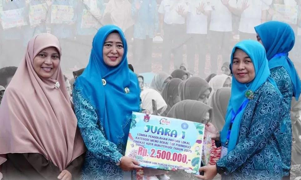 Pemko dan TP PKK Bukittinggi Gelar Lomba Pengolahan Pangan Lokal B2SA 2025