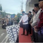 Walikota Bukittinggi Secara Resmi Lepas Pawai Ta’aruf MTQ XLI Tingkat Propinsi Sumatera Barat di Bukittinggi 