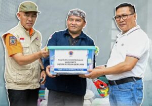 Wako Ramlan Pimpin Tim Peduli Bencana Tembus Malalak dan Kab Padang Pariaman Antarkan Bantuan