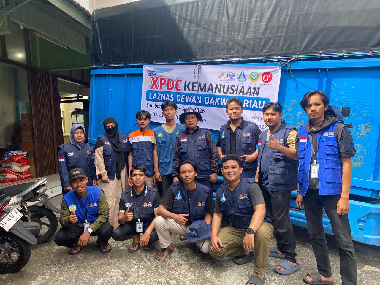 Kolaborasi LAZNAS Dewan Dakwah Salurkan Bantuan Banjir Bandang di Agam, Jangkau Tiga Provinsi