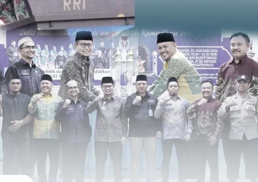Festival Cerdas Qur’an SD se-Kota Bukittinggi 2026 Ditabuh, Wawako Ibnu : Perkuat Karakter Generasi Muda Qurani