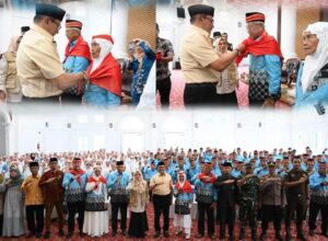 Wako Ramlan Nurmatias Lepas Keberangkatan 255 Calon Jamaah Haji Kota Bukittinggi