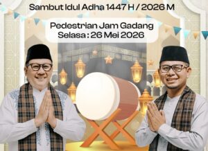 Prof Muchlis Bahar Khatib Idul Adha Bukittinggi, Salat Digelar di Lapangan Wirabraja Bukittinggi