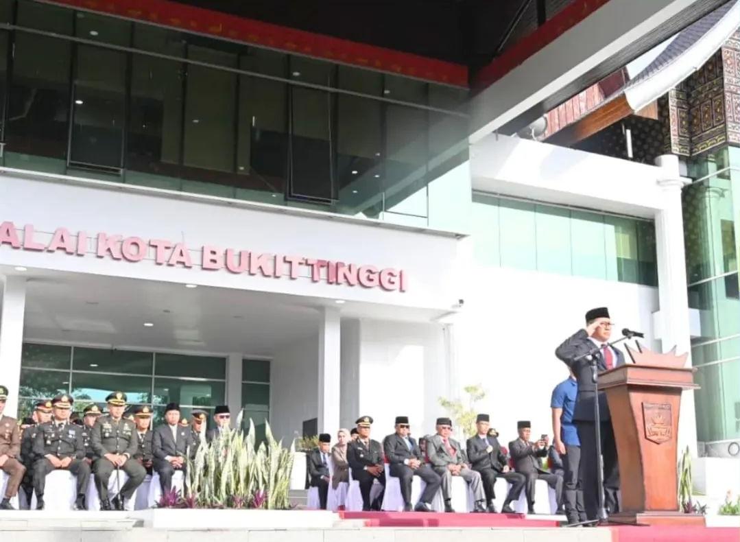 Pemko Bukittinggi Peringati Hari Lahir Pancasila, Ramlan: Pancasila Benteng Persatuan di Tengah Tantangan Global