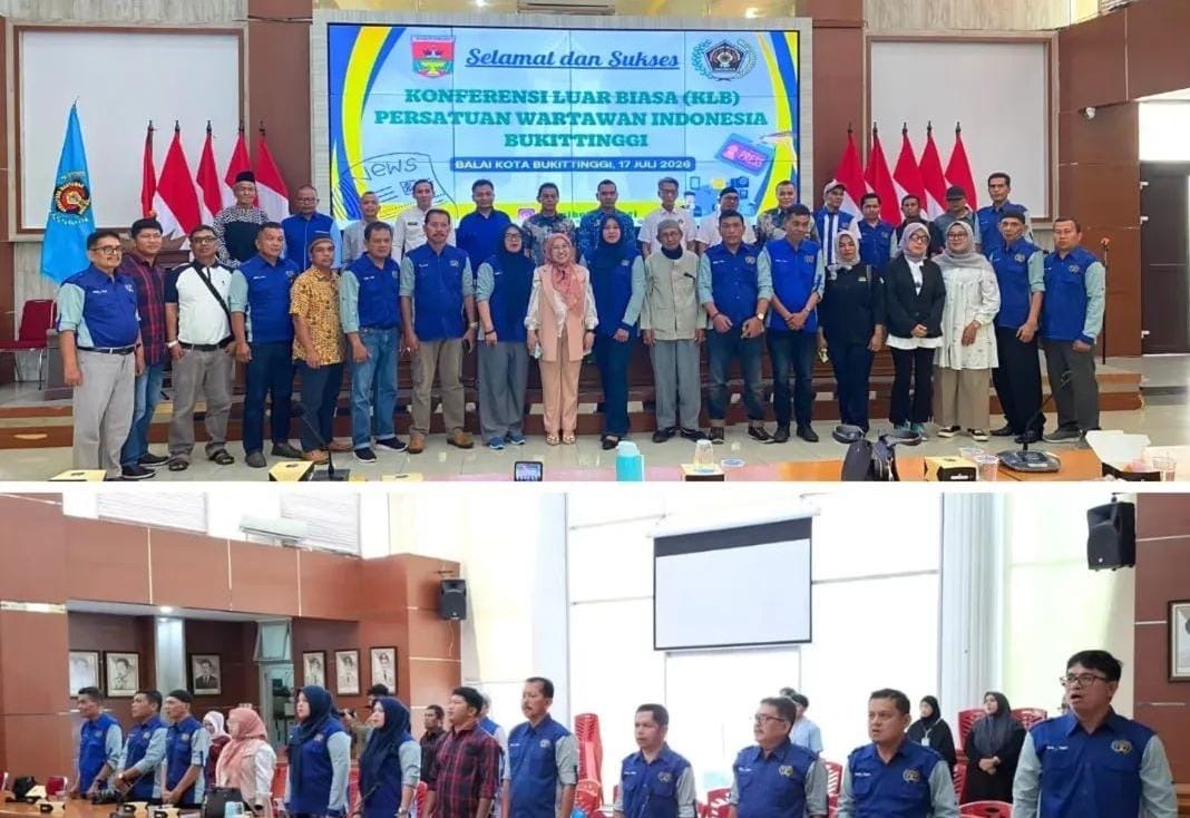 Konferensi Luar Biasa PWI Bukittinggi, Diskominfo Perkuat Sinergi dengan Wartawan