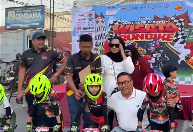 Wako Ramlan Siapkan Balap Pushbike Jadi Progul Bertaraf Internasional, Bukittinggi Bidik Sport Tourism Asia