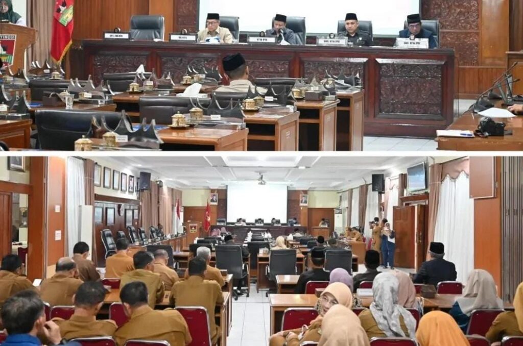 Wali Kota Ramlan Hantarkan Perubahan KUA-PPAS 2026 dan Ranperda Pajak Daerah, Perkuat Program Bukittinggi Gemilang