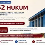 Universitas Prima Nusantara (UPN) Bukittinggi Buka Magister Hukum, Siapkan Profesional Hadapi Dinamika Hukum 29721984-e503-48f8-b083-fd8a81dd61cc