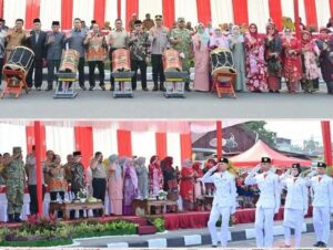 Ribuan Pelajar Tumpah ke Jalan, 139 Barisan Meriahkan Pawai Alegoris HUT RI ke-81 di Bukittinggi