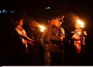 Malam Renungan Suci HUT RI Ke-81, Pemko Bukittinggi Berikan Penghormatan Pada Para Pahlawan di TMP Kusuma Bhakti