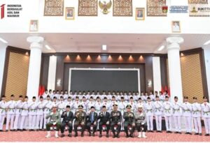 Wako Ramlan Secara Resmi Kukuhkan 54 Paskibraka Kota Bukittinggi