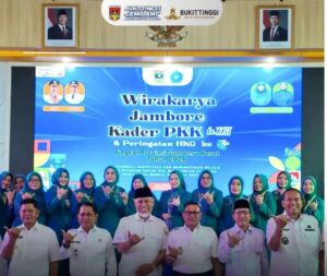 Bukittinggi Jadi Tuan Rumah Wirakarya Jambore Kader PKK ke-XXII dan HKG PKK ke-54 Tingkat Provinsi Sumbar
