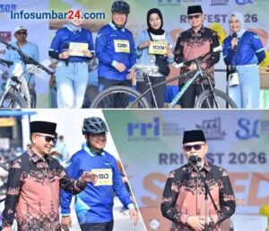 Wawako Ibnu Asis Lepas Sepeda Gembira RRI Fest 2026