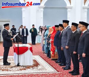 28 Pejabat Resmi Bergeser, Wako Ramlan Susun Terus Kekuatan Birokrasi Bukittinggi