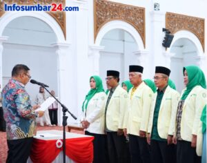 Wako Ramlan Kukuhkan Pengurus IPSM 2026–2031 dan Launching Perlindungan Sosial Digital
