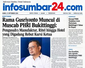 Rama Gusriyanto Muncul di Muscab PHRI Bukittinggi: Pengusaha Manufaktur, Ritel hingga Hotel yang Digadang Rebut Kursi Ketua