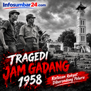 Tragedi Jam Gadang 1958: Ketika Dentang Waktu Menjadi Saksi Darah Rakyat Sumatera Bara