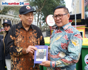 Pemko Bukittinggi Terima Bantuan 50 Tong Sampah dari Gebu Minang