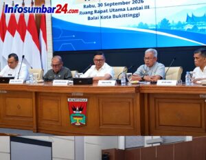 Wako Ramlan Dorong Percepatan Data Perlinsos Digital Bukittinggi